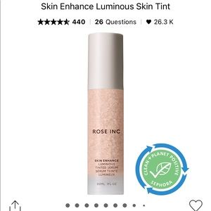 Rose Inc Enhanced Luminous Skin Tint in shade 10 (used twice)